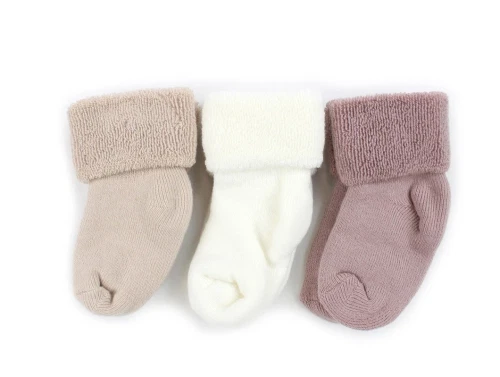 MP wood rose mix strømper bomuld (3-pack)